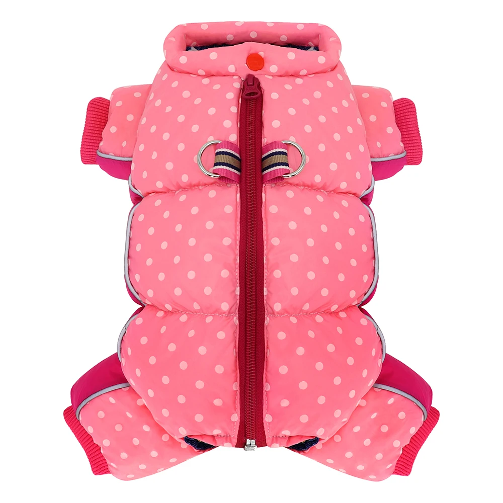 Ropa térmica perros - Detalle acolchado interior forrado polar