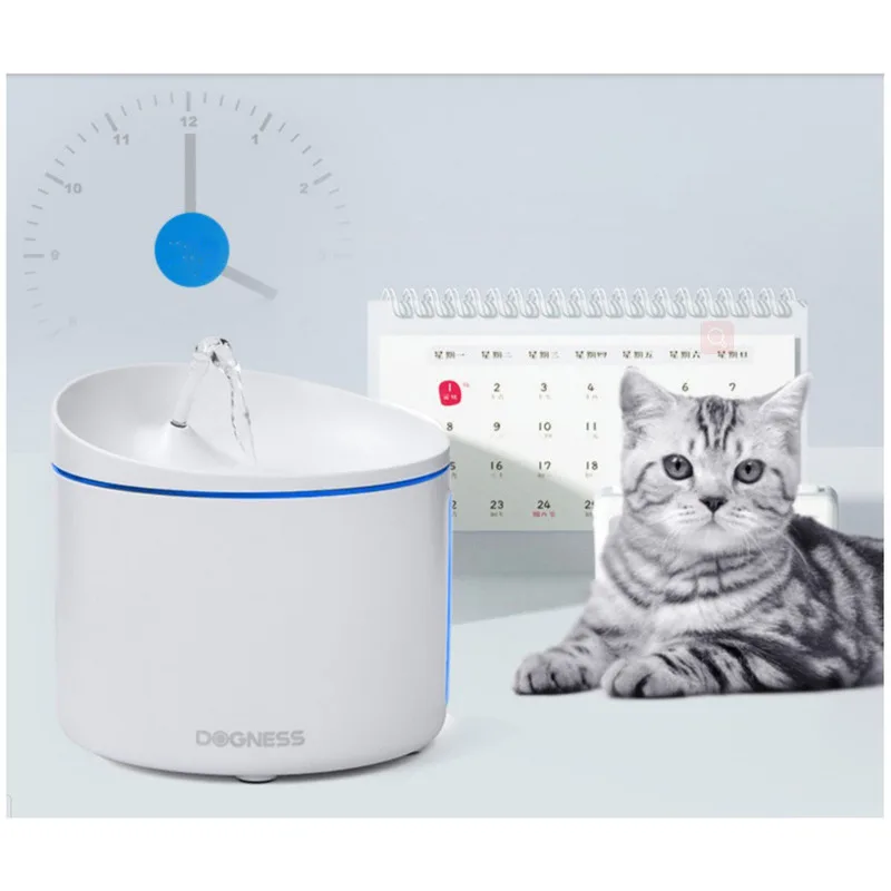 Fuente de agua automática para gatos, tazón de beber saludable e higiénico para mascotas, súper silencioso, alimentación de agua eléctrica, diseño antiseco, 3,2 L - imagen 5