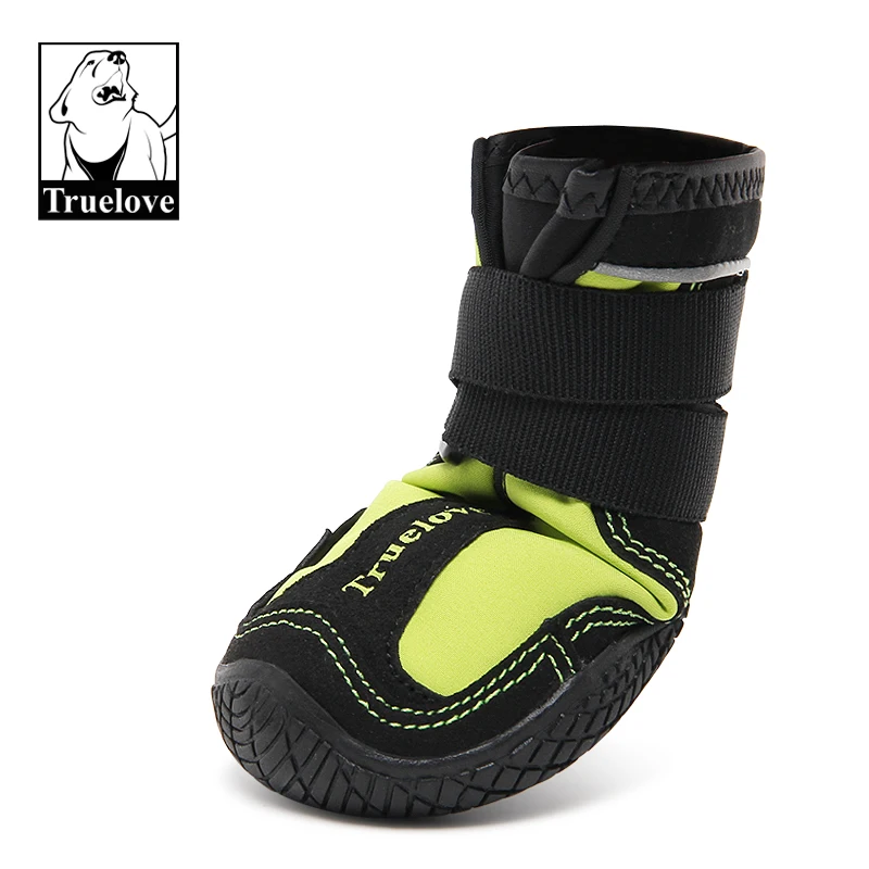 Truelove zapatos mascotas botas perros resistentes agua suela antideslizante resistente reflectante zapatos antideslizantes perros aire libre - Detalle del sistema de suela