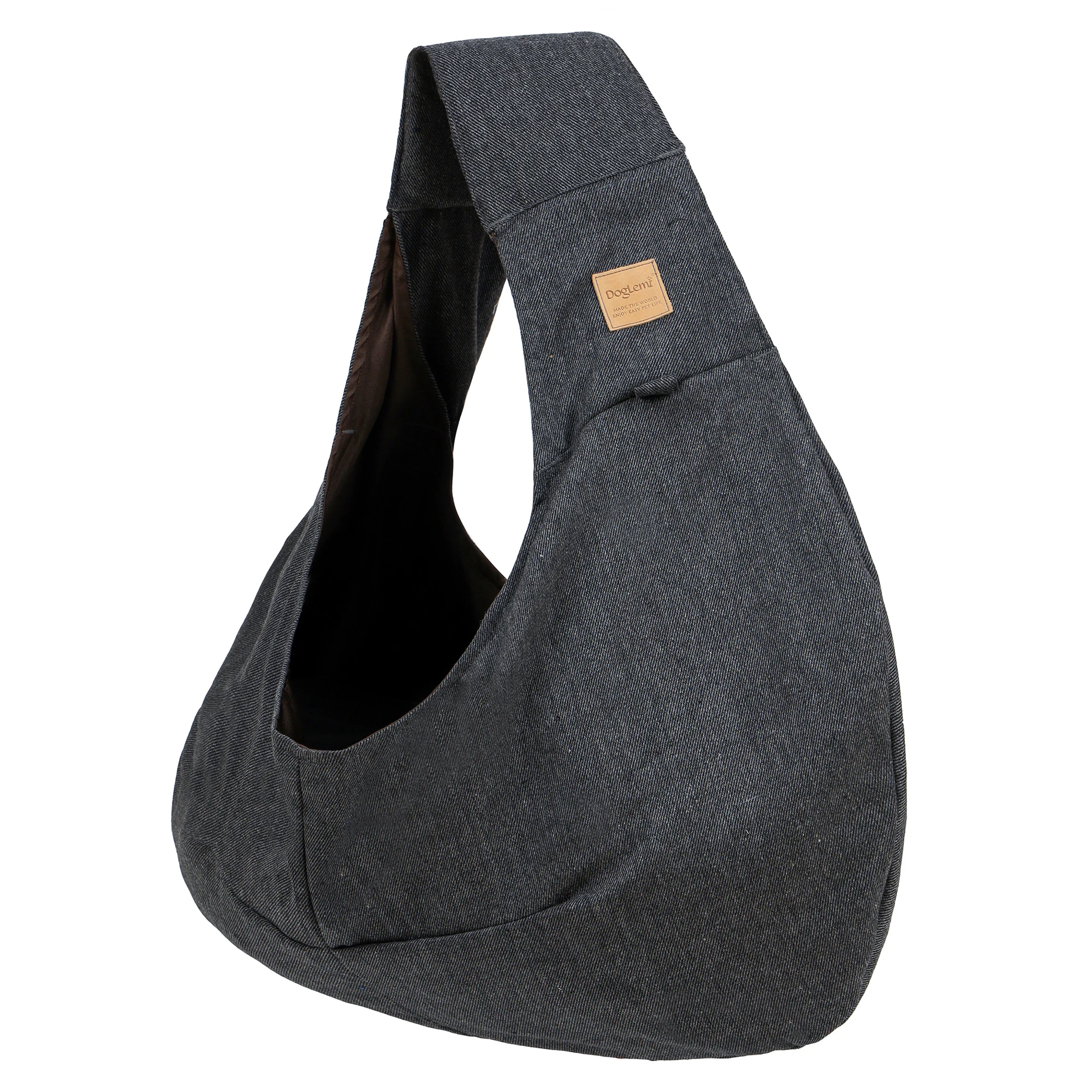 Mochila de transporte para perros, bandolera portátil para mascotas para perros pequeños o gatos, bolsa de seguridad funcional para abrazar perros, transportador de cachorros de viaje al aire libre - imagen 2