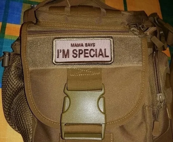 MAMA dice que soy un parche bordado especial, insignia de brazalete, apliques de costura decorativos militares, adornos, parches tácticos - imagen 5