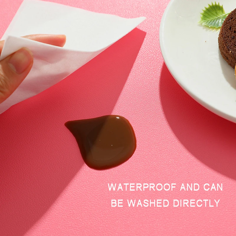 Tapete ovalado personalizado de doble cara para comida de mascotas, Mantel Individual impermeable para perros y gatos, fácil lavado, tazón para mascotas, almohadilla de alimentación para beber, accesorios - imagen 4