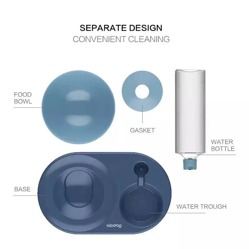 Bebedero automático para mascotas colocado en el suelo junto a la zona de descanso