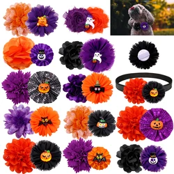 Pajarita calabaza Halloween para perros y gatos – Moño disfraz