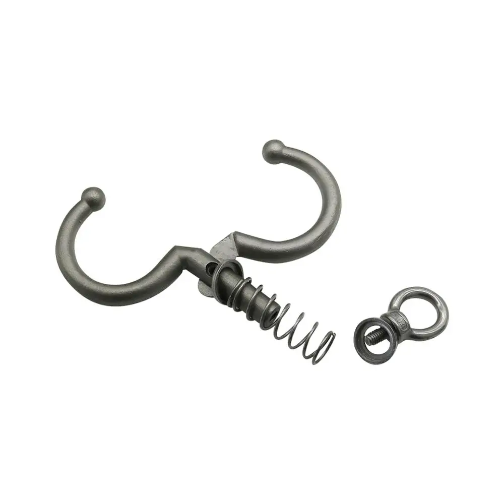 Anillo de nariz de ganado grande de acero inoxidable de 70mm de diámetro, abrazaderas de nariz de toro de resorte, anillos de tracción de nariz de vaca, herramienta de encuadernación, 1 ud. - imagen 3