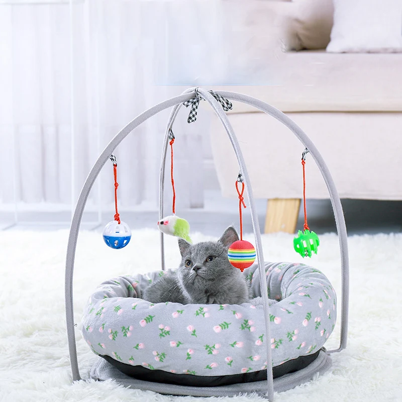 Cuna para gatos, hamaca para mascotas, accesorios para gatitos, cama colgante, camas para perros pequeños - imagen 2