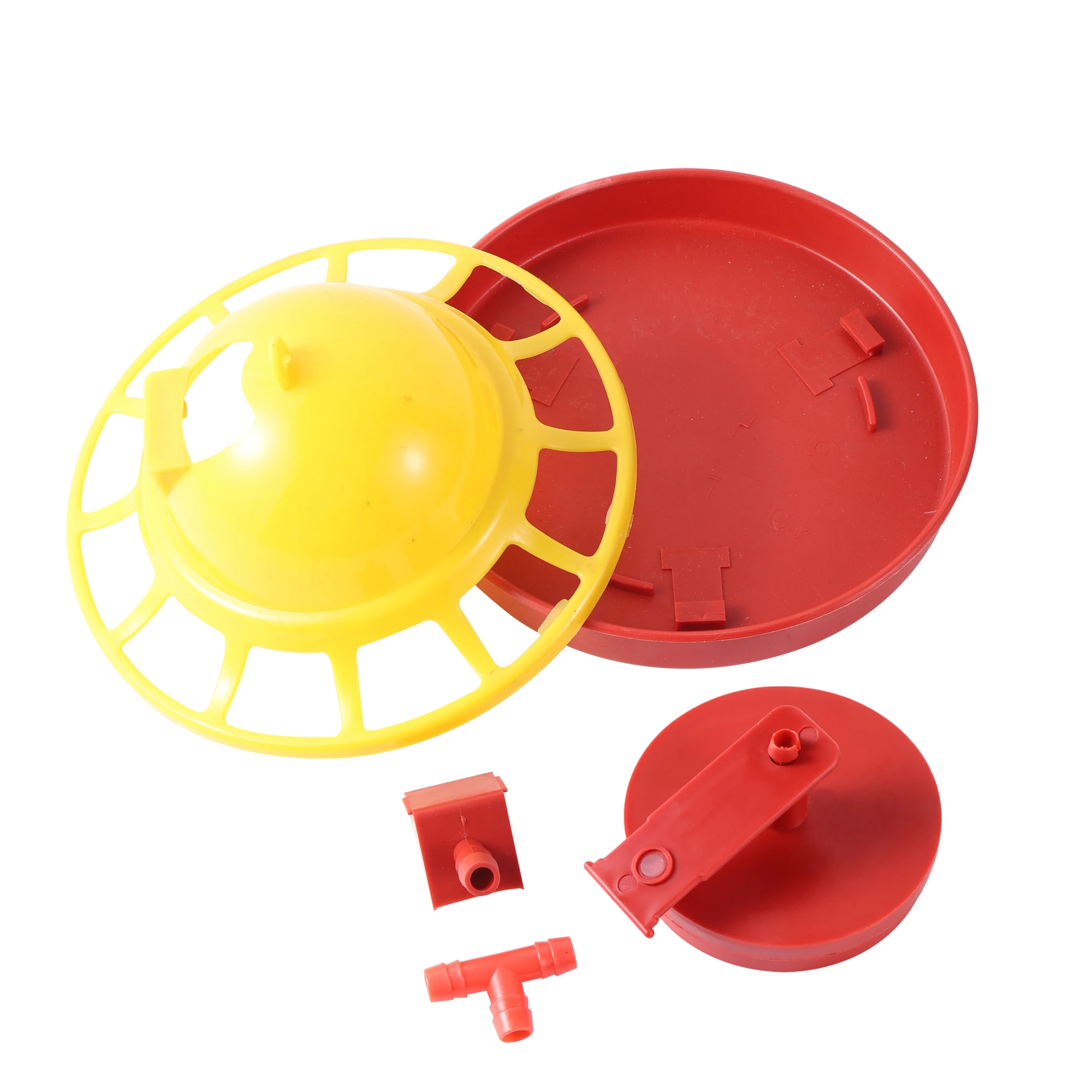 Bebedero automático para pollitos, bebedero, fuente para pollitos, juego de bebederos, taza alimentadora para aves de corral, suministro de riego para alimentación de aves de corral - imagen 3