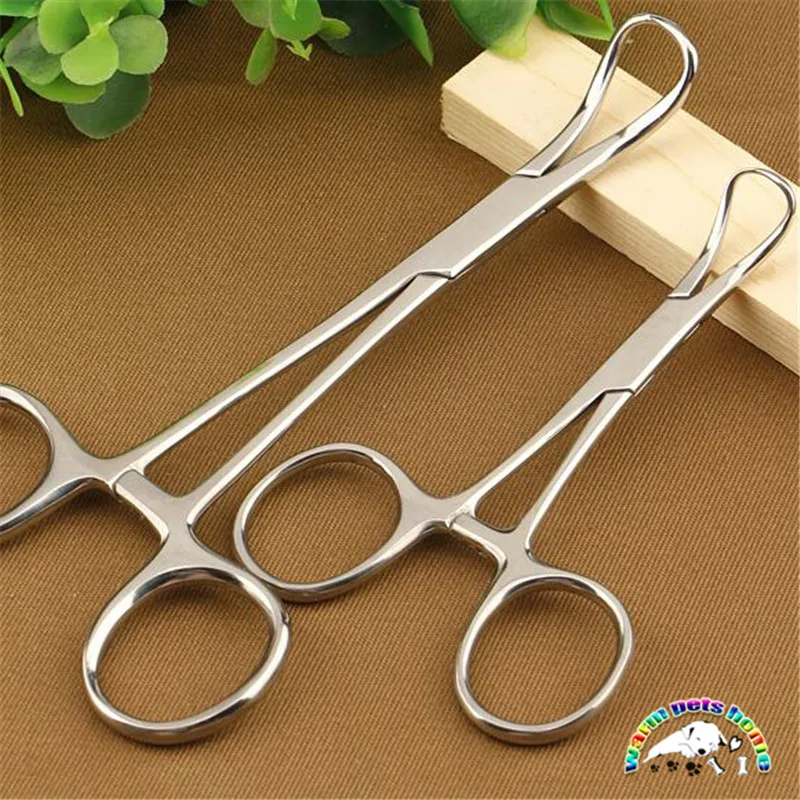 Backhaus abrazadera de toalla, alicates de acero inoxidable, fórceps veterinarios, instrumentos superiores, suministros veterinarios - imagen 4