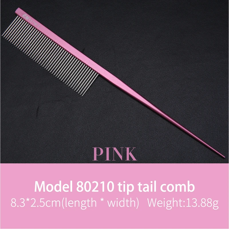 tail comb pink
