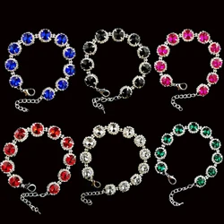 Collar brillante ajustable para perro y gato con pedrería