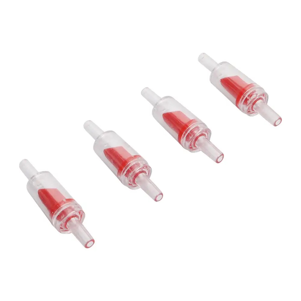 Bomba de aire para acuario de peces, válvula de retención para tanque de peces, válvula de no retorno unidireccional, sistema de Co2, 100 Uds. - imagen 4