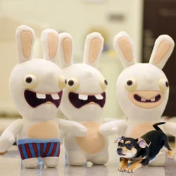 Juguete peluche chirriante conejo para perros pequeños