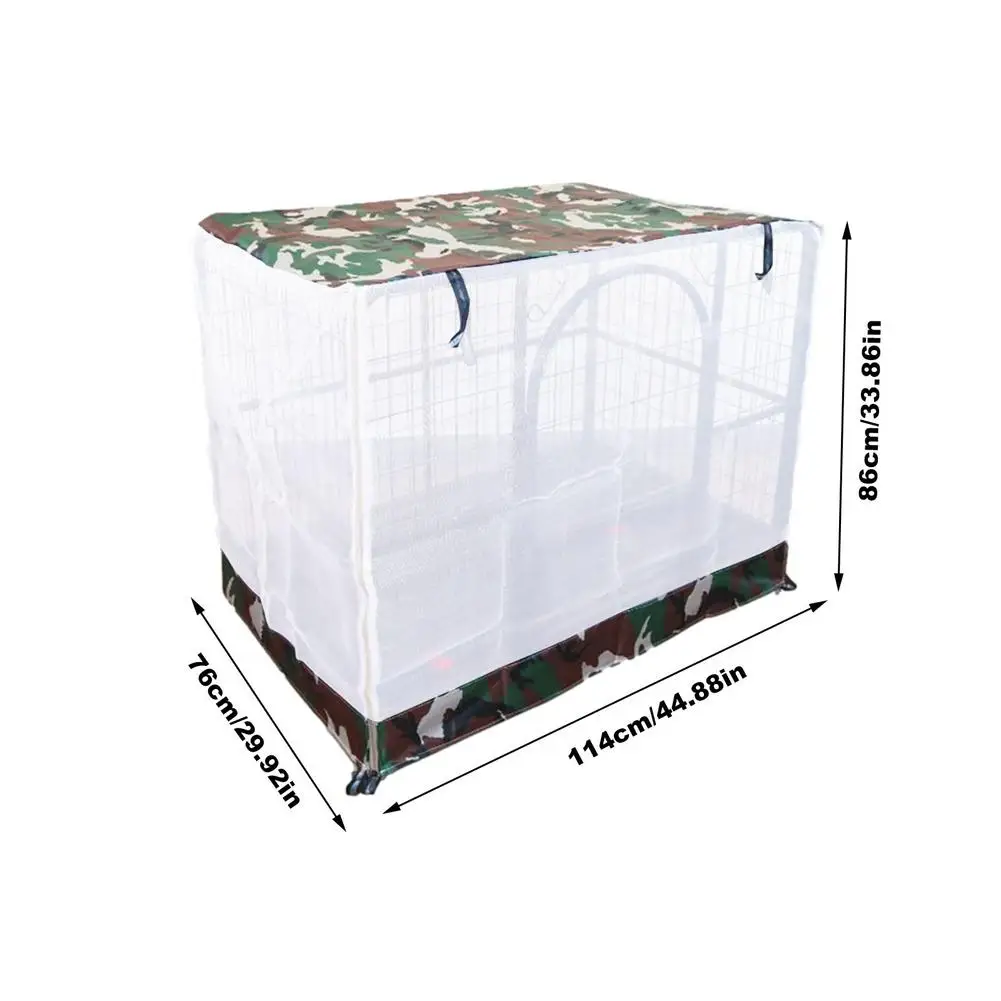 Mosquitera para casa de perro, jaula para perros pequeños, red para gatos, perrera exterior, mascotas, cachorros, insectos voladores, tiendas de red - imagen 5