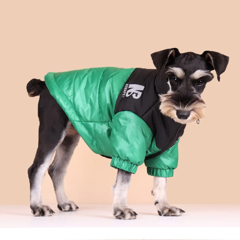 Abrigo de invierno para mascotas, chaqueta para perros pequeños y medianos, ropa reflectante para cachorros, traje Corgi Shiba Inu, manteau chien - imagen 3