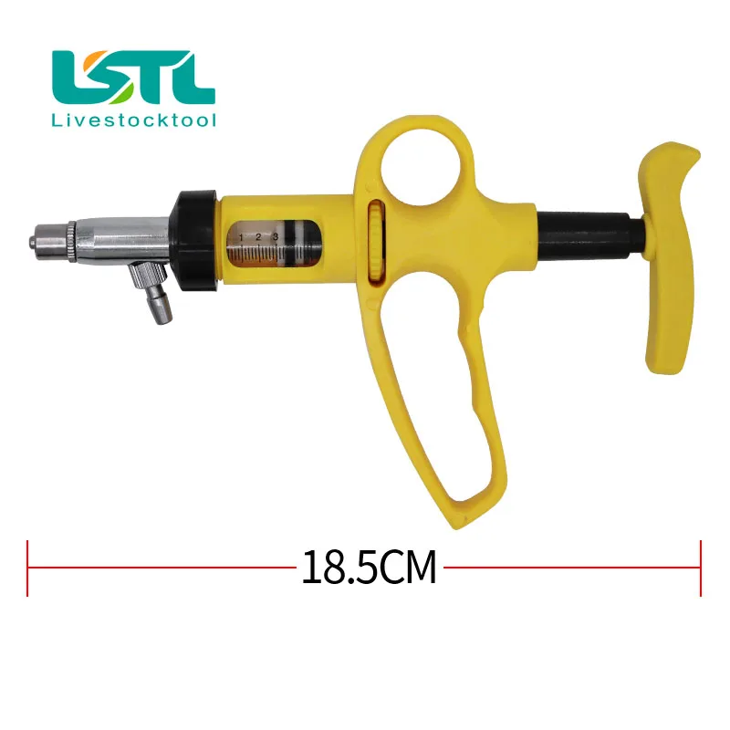 Pistola Drench veterinaria de 5ML, inyector de jeringa continua para animales, dispositivo de infusión, inyección de vacunas de cerdo/bétail/oveja/pollo - imagen 5