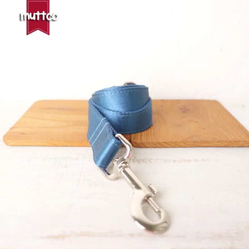 Collar de perro con hebilla de metal grabada MUTTCO, collar con etiqueta de identificación de perro del océano, placa de identificación de 5 tamaños, suministro antipérdida para mascotas UDC115 - imagen 3