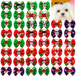 Lazo navideño para perros pequeños y cachorros - Complemento decorativo