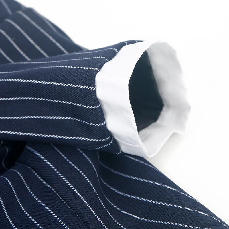 Ropa para perros grandes a rayas, abrigo para perros grandes, chaqueta de esmoquin con lazo, traje de boda, ropa para mascotas para Samoye Husky - imagen 5