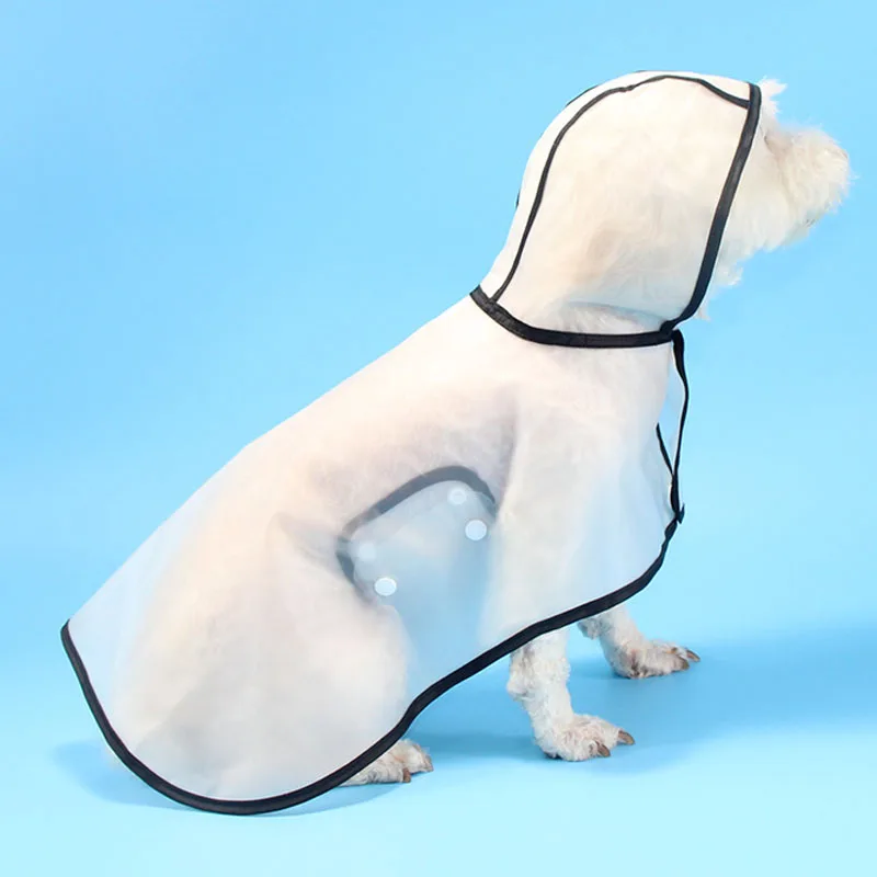 Chubasquero transparente para perros pequeños y grandes, abrigo para la lluvia para perros, Bulldog Francés, Husky, 8 tamaños, #9" - imagen 4