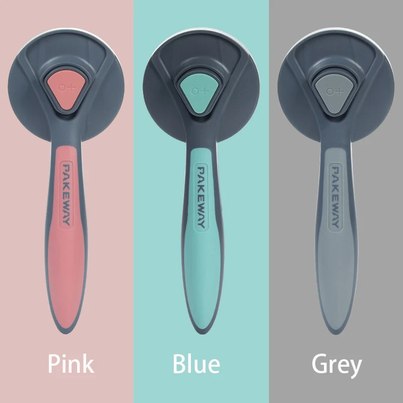 Cepillo removedor de pelo de mascotas, peine desgranador de pelo de gato y perro, herramienta de limpieza de rizado, recortador automático - imagen 5