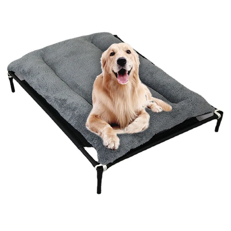 Camas antihumedad para perros medianos, cama colgante extraíble, perrera, camas de hierro transpirables, alfombrilla para dormir - imagen 3