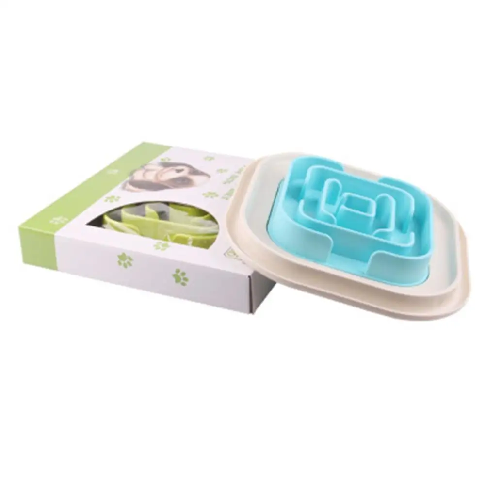 Cuencos antideslizantes para alimentación de perros y cachorros, comedero para gatos, plato de viaje de plástico, contenedor de comida - imagen 4