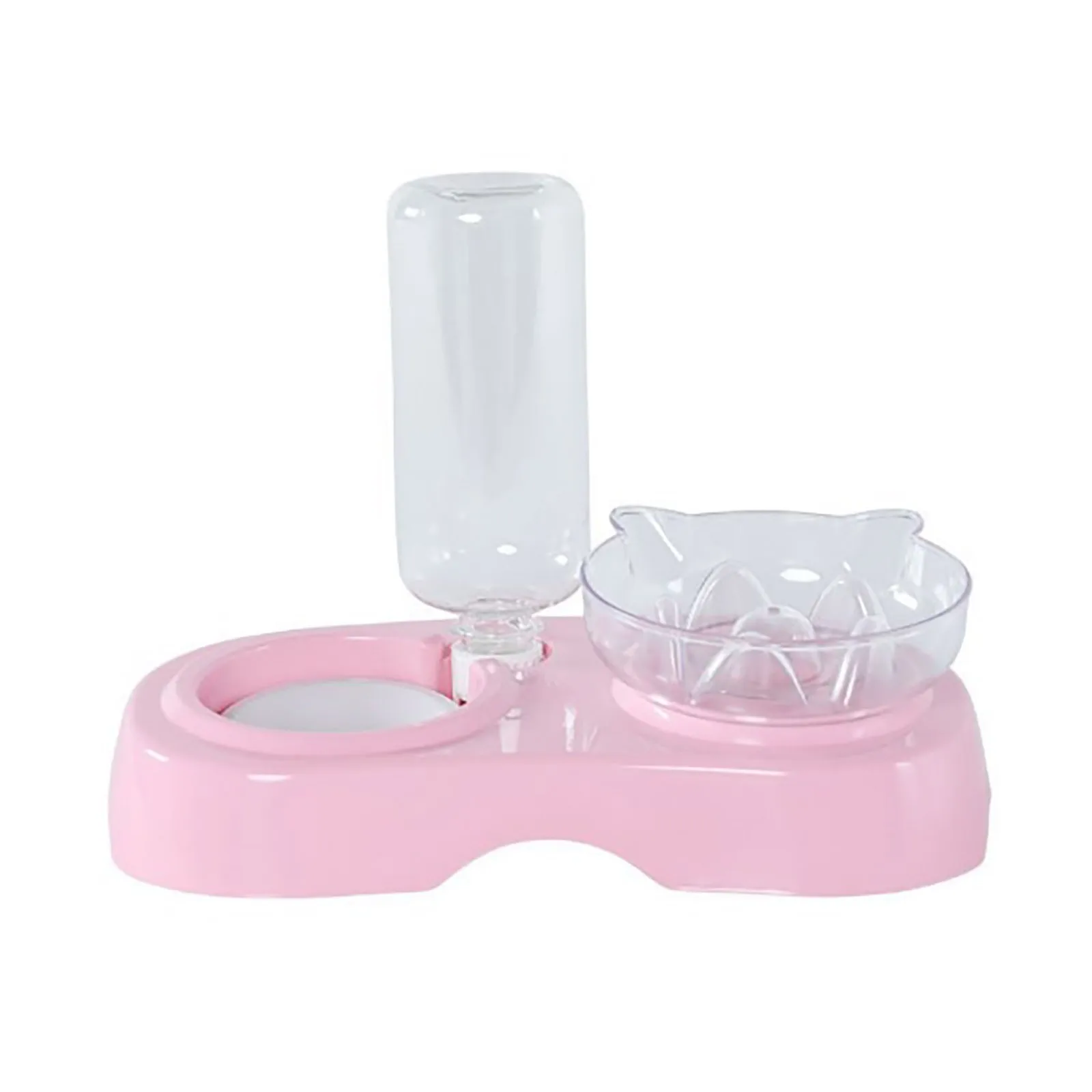 Juego de cuencos y soporte para mascotas, cuencos de alimentación para gatos y perros pequeños, vajilla para Alimentación de Mascotas, alimentadores de viaje para perros y gatos - imagen 5