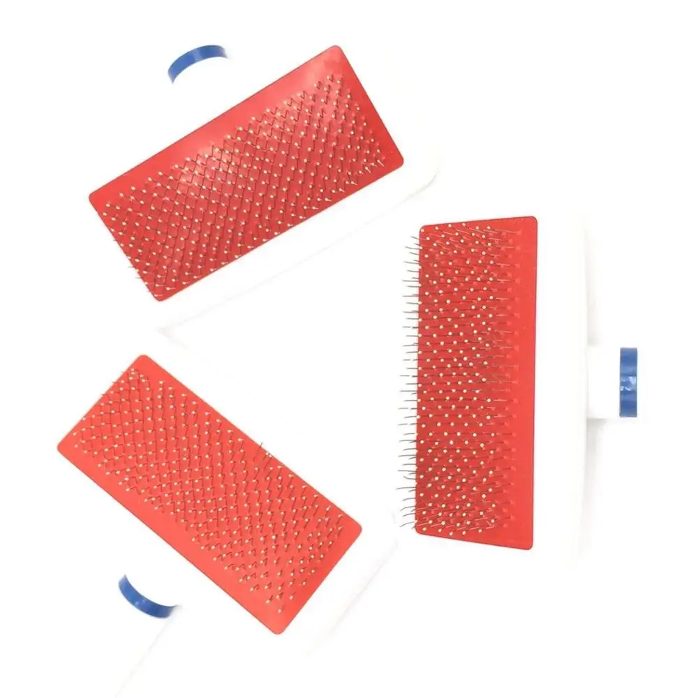 Peine de aguja multiusos para perro, gato, Yokie, cachorro, mascotas, cepillo, removedor de pelo, rastrillo, herramienta de aseo de belleza para mascotas, 1 unidad - imagen 4