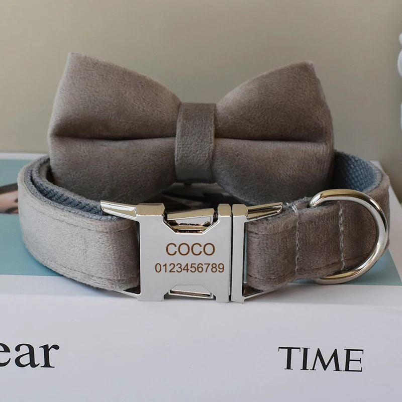 Collar con estampado único para mascotas, correa para perro, accesorios para Pitbull Bull, Rottweiler, collares para mascotas con grabado gratis, franela 12