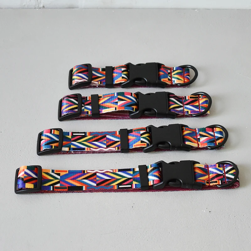 Collar de nailon iridiscente para mascotas, correa retráctil automática, suministros para mascotas pequeñas, accesorios para perros - imagen 3