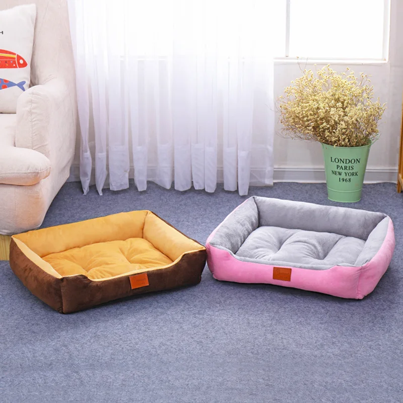 Casa cálida para perros de 68x55cm, arena suave para gatos, nido para las cuatro estaciones, cestas grandes para mascotas, perrera impermeable para gatos y cachorros, envío directo - imagen 4