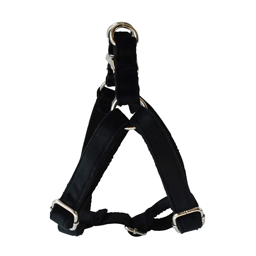 Franela 13 correas para el pecho para perros correas para el pecho personalizadas para cachorros terciopelo negro grabado gato cachorro mascota identificación nombre número dirección etiqueta