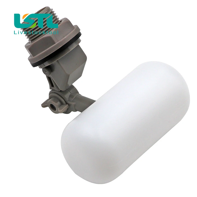 Válvula de bola flotante de 1 piezas, sistema de cierre automático de 1/2 "y 3/4", bebedero para pecera, torre de Control de nivel de agua para granja - imagen 3