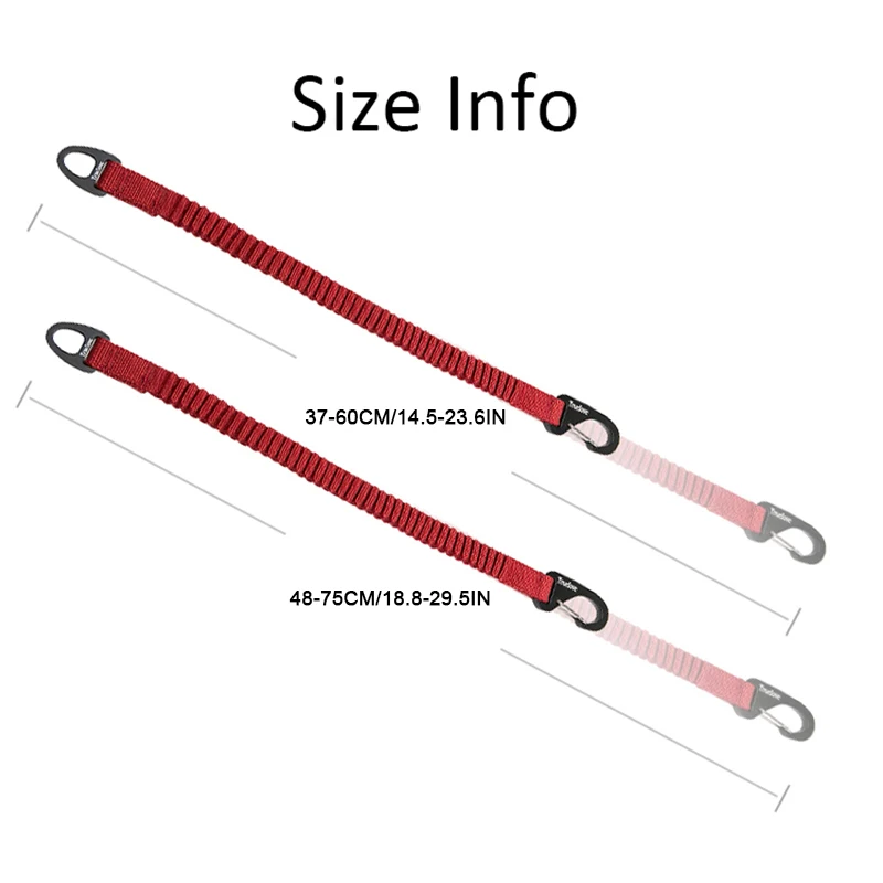 Truelove, cuerda elástica corta para perro, correa de nailon para extensión de collar de perro, retráctil para entrenamiento de todas las razas, correr y caminar TLL2971 - imagen 5