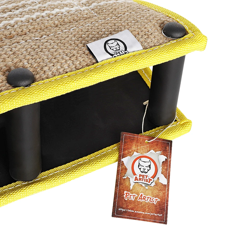 Almohada grande de yute para morder perros, juguetes de entrenamiento, 22x36cm, para policía, canina, Schutzhund - imagen 4