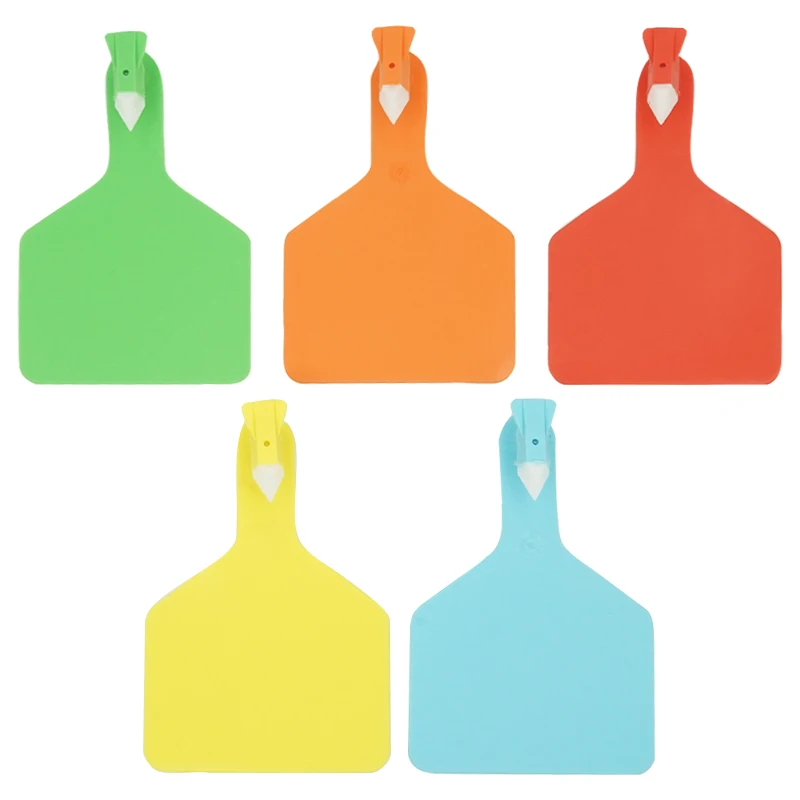 50 Uds. Etiquetas grandes de oreja de ganado, señales sin palabras, herramientas de identificación de animales, alicates para etiquetas, marcador para mascotas, vaca, cerdo, cabra, oveja, granja - imagen 2