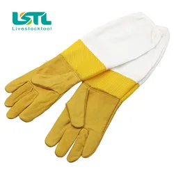 Guantes apicultor piel de cabra para manejo de colmenas