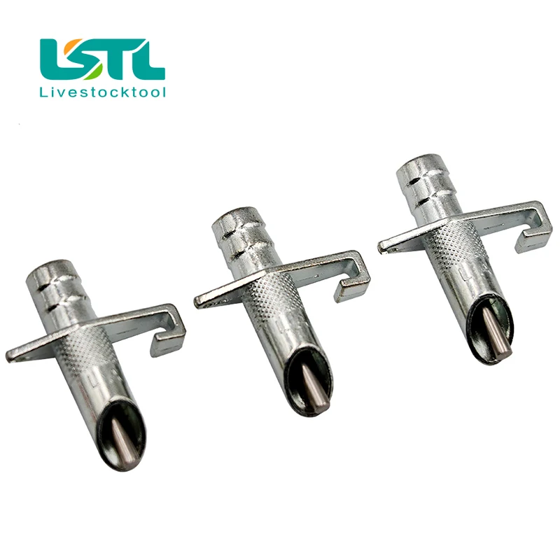 Bebedero 20 piezas para conejos, Alimentador automático para mascotas, bebedero para conejos, roedores de granja, tetinas de agua de alimentación