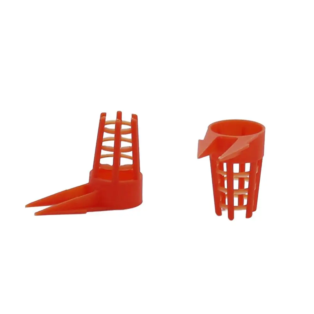 Cubierta protectora de plástico para jaulas de abejas, tapa de protección celular para apicultores, suministros de cría, 50 unidades - imagen 3