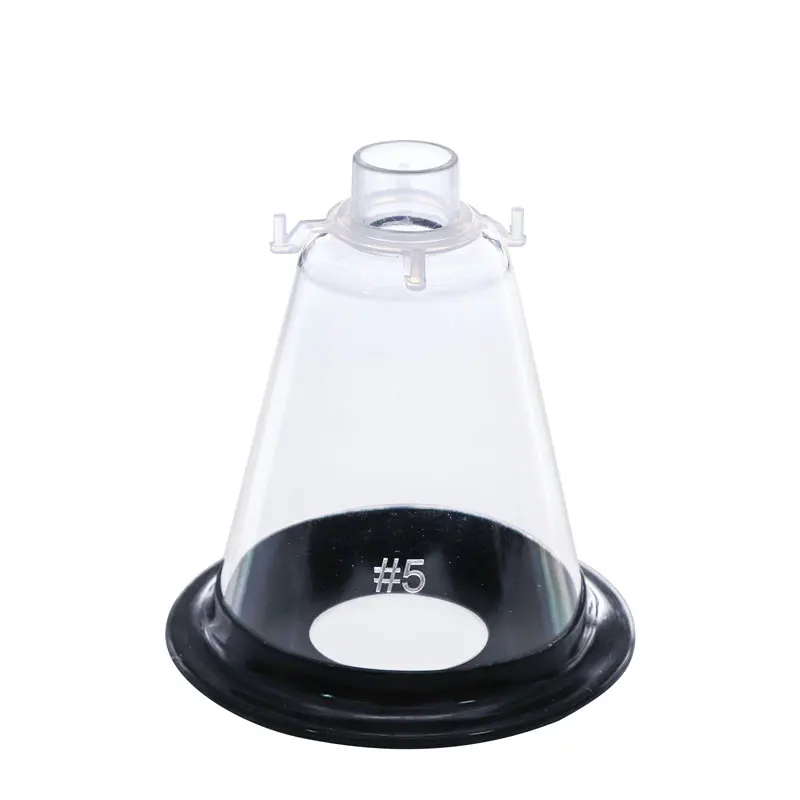 Canack-Máscara de anestesia veterinaria, máscara de oxígeno, Máscaras faciales de animales con anillo de PP, anillo inoxidable - imagen 4