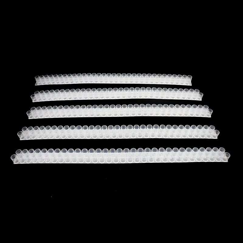 Tira de almacenamiento de gelatina real de plástico, marco de sistema de cría de abejas, copa de Larva, equipo de cría de abejas, herramientas de apicultura, 50 piezas - imagen 2