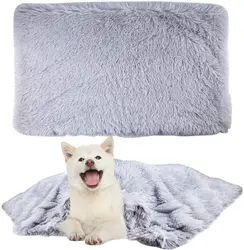 Colchoneta suave para gatos y perros - Manta de felpa cálida