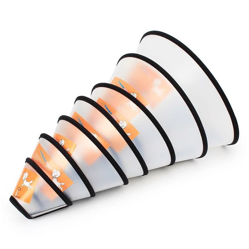 Previene la lamer, cubierta para el cuidado de mascotas, accesorios para perros grandes, cachorros postoperatorios, cono de perro grande, Collar de vergüenza, suministros para mascotas - imagen 4