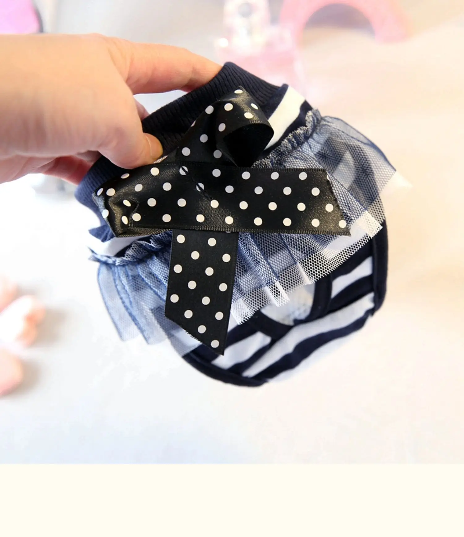 Pantalones cortos lavables para perro, ropa interior para menstruación, bragas fisiológicas sanitarias para mascotas, pañal para perros, 10A - imagen 5