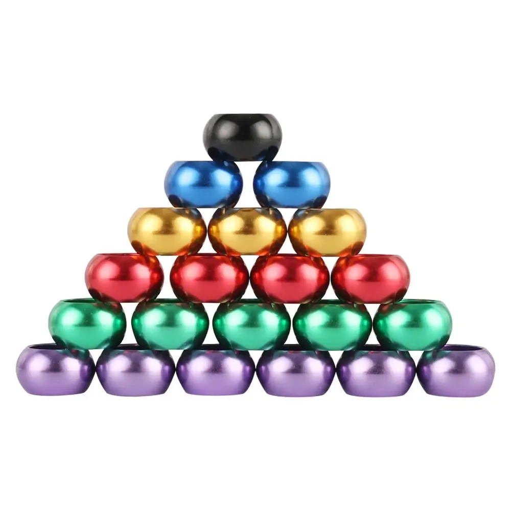 Anillo de pie de aluminio para pájaros, 120 Uds., diámetro interior de 8mm/10mm, palomas, loros, pájaros, adiestramiento de vuelo al aire libre, suministros de carrera de identificación - imagen 5