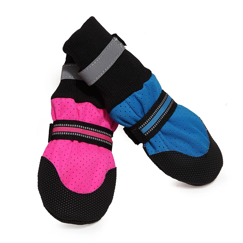 Zapatos altos transpirables para perros medianos y grandes, botas de verano para perros grandes, accesorios para Labrador de galgo, Mascotas zapatos perro - imagen 5