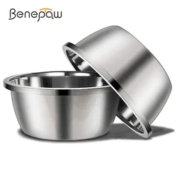 Cuenco 2 en 1 acero inoxidable para perro – Bebedero y comedero