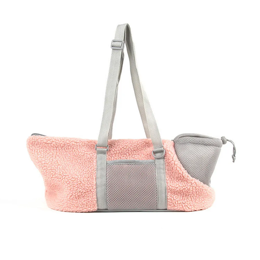 Bolsa de viaje de malla transpirable para perros y gatos, portador de cabestrillo para cachorros, perros pequeños y gatos - imagen 3