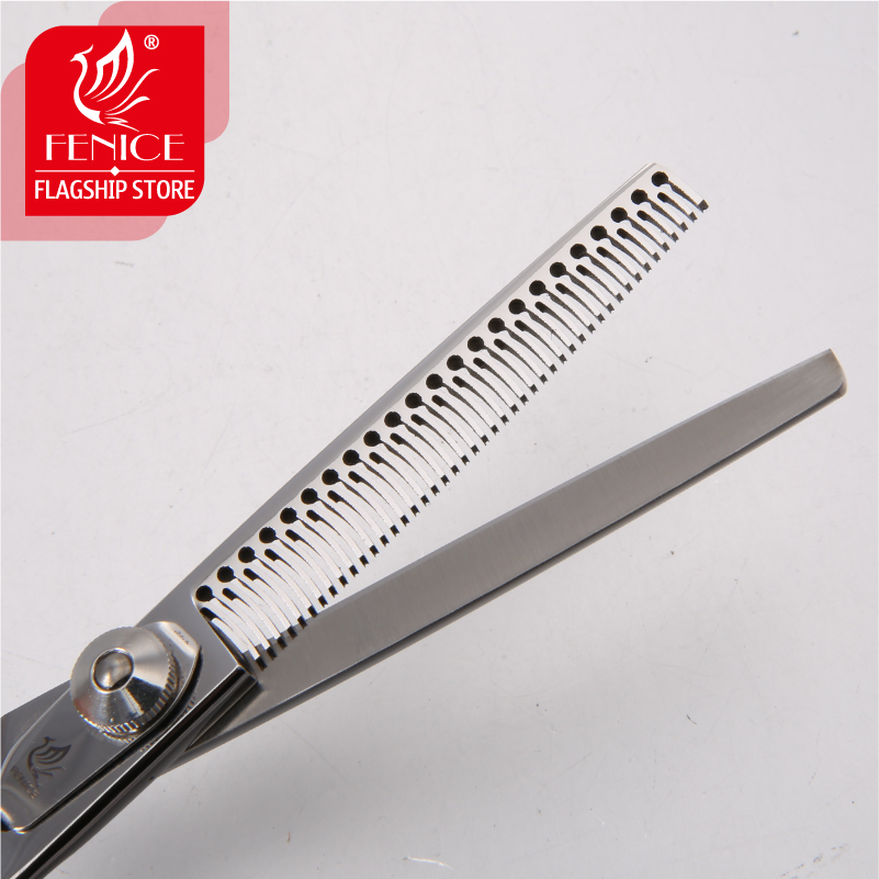 Fenice tijeras cuidado perros - Detalle del diseño profesional y sistema de corte