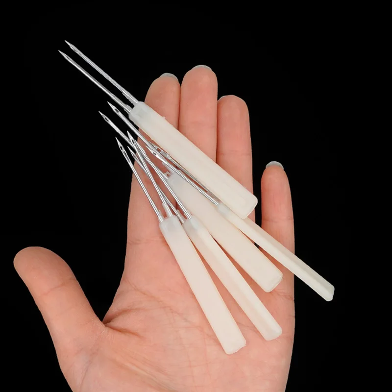 Aguja de acné para pollo con doble Espina, agujas de vacuna de acero inoxidable, equipos de cría de aves de corral, pollo y pato, 60 uds. - imagen 2